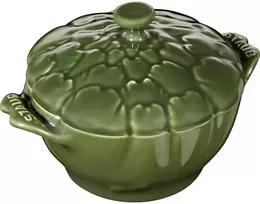 Staub Special Cocotte Mini cocotte indas artišokas 450ml žalias Originalus Staub