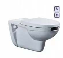 Pakabinamas unitazas neįgaliesiems ir pagyvenusiems žmonėms, wc bidetas