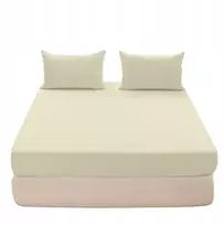 Cotton world paklodė su guma 160x200 cm Ecru Jersey įvairių spalvų