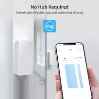 Sonoff Dw2 Wifi Durų/langų Jutiklis su App Aliarmo Funkcija