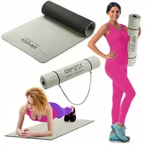 Gymtek jogos, pilates, gimnastikos kilimėlis Tpe 0,6 cm