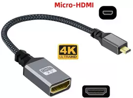 Micro Hdmi 1.4 tiesus į Hdmi prailginimo laidas 4k