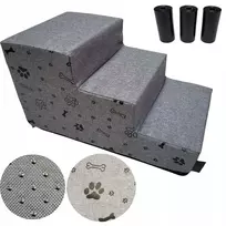 Laiptai šunims 3 pakopų 30 cm stabilūs rampa pakyla