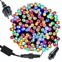 Kalėdinės lemputės ant storo kabelio - led 300 lauko su Flash efektu 25m