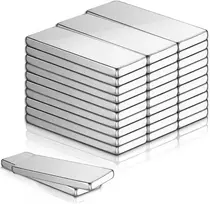 30 vnt. 20x10x2 mm Neodimio magnetai, stiprūs, skirti "pasidaryk pats"