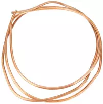 Oumefar 2m varinis apvalus vamzdis, minkštas ritės aušinimo vamzdelis, žalvario medžiaga, pramoninis metalinis vamzdis šilumos mainams, id 4mm x od 5mm