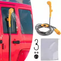 Nešiojamas 12v turistinis kempingo automobilinis dušas