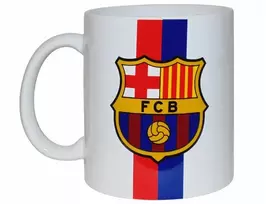 Keramikinis puodelis Fc Barcelona 300ml sezonas 23/24 baltas two colors