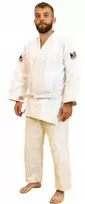 Judojo kostiumas 190cm 500gsm Kimono Diržas ir Krepšys Judoga Patvarus Baltas Uone
