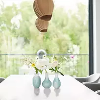 Keraminės vazos, 3 vnt. rinkinys, moderniam namų dekorui