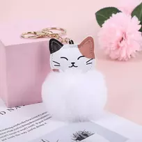 Raktų pakabukas, krepšio pakabukas, kačių pūkuotas raktų pakabukas, pliušinis raktų pakabukas, personalizuotas kūrybinis raktų pakabukas, dovana aplankams, kuprinei, mobiliajam telefonui