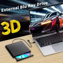 Išorinis "blu-ray" įrenginys "blu-ray" įrenginys Dvd/bd grotuvas Skaitymo/rašymo nešiojamas "blu-ray" įrenginys Usb 3.0 ir Type-c Dvd įrašymo įrenginys Itin didelės raiškos "blu-ray" įrašymo įrenginys, skirtas Windows 7/8/10/11/macos
