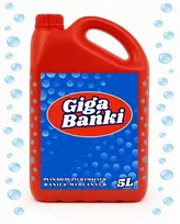 Tuban Profesionalus muilo burbulų skystis Giga Bubble 5l