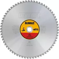 Dewalt 355x25.4mm 66 dantų metalo pjovimo diskas stacionariems pjūklams