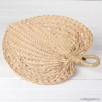 Mopec A571 vėduoklės Paipai, palmių lapai, ruda, 2 x 29 x 30 cm, 5 vnt.