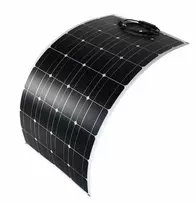 Saulės kolektorius lankstus fotovoltinis, 12V, 100W