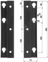 Tv monitoriaus laikiklis 32 - 55 " Dahua Bg132