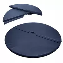 M-pole gimnastikos čiužinys šokiui ant stulpo - apvalus, 120 cm x 5 cm, tamsiai mėlynas
