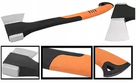 Grandininis pjūklas Skaldymo kirvis malkoms skaldyti 2200g 720mm stiklo pluoštas
