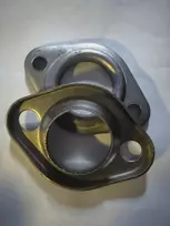 Išmetimo flanšas fi 55 | Matmenys: 14,5 x 10 cm | Varžtų atstumas 11 cm