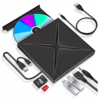 Pixel cd-r/dvd-rom išorinis usb c/3.0 cd įrašymo įrenginys nešiojamas grotuvas