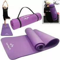 Gimnastikos treniruočių jogos fitneso kilimėlis Nbr storas didelis 190x61cm