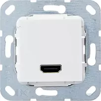 Gira 566903 hdmi įdėklas, lyties keitiklis, grynai balta
