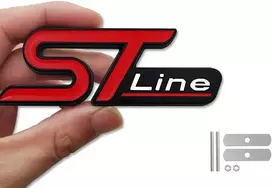 Automobilio St Line Metalo Emblema Priekinėms Grotelėms