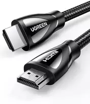 Ugreen hdmi 2.1 kabelis 8k hdmi kabelis 8k @ 60hz, 4k @ 120hz, hdr10, 48gbps earc hdmi kabelis 2.1 suderinamas su ps5, ps4 pro, imtuvu, XBOX s, oled tv ir kt.
