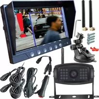 Ai-7010 belaidžio atbulinės eigos kamera full hd su žmonių aptikimu