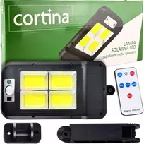 Borsan Saulės led lempa su 160 diodų, 3 švietimo režimai, ip65, judesio daviklis, nuotolinio valdymo pultas