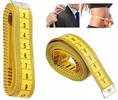 Patvarus geltonas siuvėjo centimetras matavimo metras 150cm