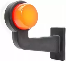 Waś led 12-24v kairysis kampinis gabaritinis žibintas priekabai, vilkikui