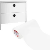 Lipni Pvc plėvelė, balta matinė baldų renovacijos plėvelė 33x400cm Oracal