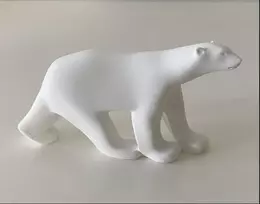 Parastone Eisbär Ours Pompom Artémus Éditions (s) statulėlė, ilgis: 11 cm