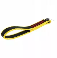 Diržas laipiojimui atvirame ore, 17 cm, geltonas
