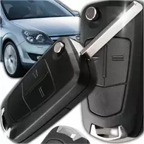 Opel Astra H Vectra C Zafira 2 mygtukų rakto korpusas