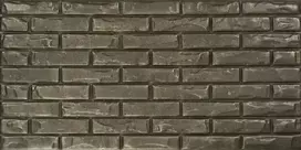 Dekoratyvinės sienų plokštės 4x plytelės Brick Old Iron 100 x 50 cm 2m2