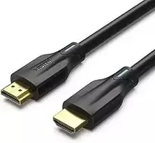 Prendeluz Hdmi kabelis 1 metras 2.1 8k juodas didelės spartos kabelis Earc Hdcp 2.2&2.3 dinaminis Hdr D.olby Atmos suderinamas su Ps5 Hdtv monitoriumi