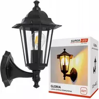 Sieninis šviestuvas Sieninis lauko šviestuvas E27 Led Retro Latterna Superled