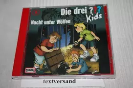Vinilinė plokštelė United Soft Media Die Drei ??? Kids 08. Nacht unter Wölfen (drei Fragezeichen) Cd