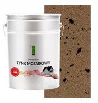 I See mozaikinis tinkas su rudos spalvos žėručiu, vidaus ir išorės, mozaika, 12,5kg, premium
