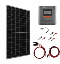 Volt Skydelis akumuliatoriaus įkrovimui kemperyje, valtyje 430w Mppt 12v 24v 30a