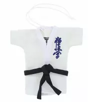 Beltor raktų pakabukas karate gi mini kimono mini kyokushinkai raktų pakabukas kanji