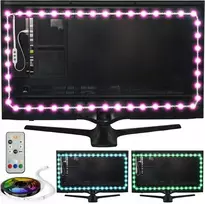 Led juosta 5 m rgb televizoriui 60-80" 152-207cm su nuotoliniu pulteliu