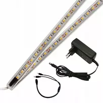 Led juosta 2x60cm balta spintos Gabloty apšvietimas