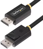 Startech.com 3 m Displayport 2.1 kabelis, vesa sertifikuotas dp40 Displayport kabelis su uhbr10/hdr/hdcp 2.2, 8k 60hz su dsc 1.2a