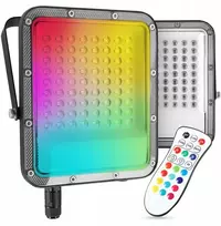 Led Prožektorius 50w Rgb su pulteliu, Ip65, 6500k