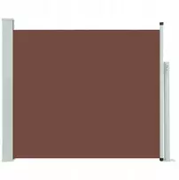 Šoninė ištraukiama markizė terasai, 100 x 300 cm, ruda