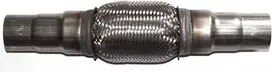 Bluetech universalus lankstus vamzdis, liepsnos vamzdis, išmetimo vamzdis, nerūdijančio plieno vamzdis, katalizinis konverteris, išmetimas, skersmuo 50 mm / skersmuo 55 mm / skersmuo 60 mm, ilgis 400 mm
